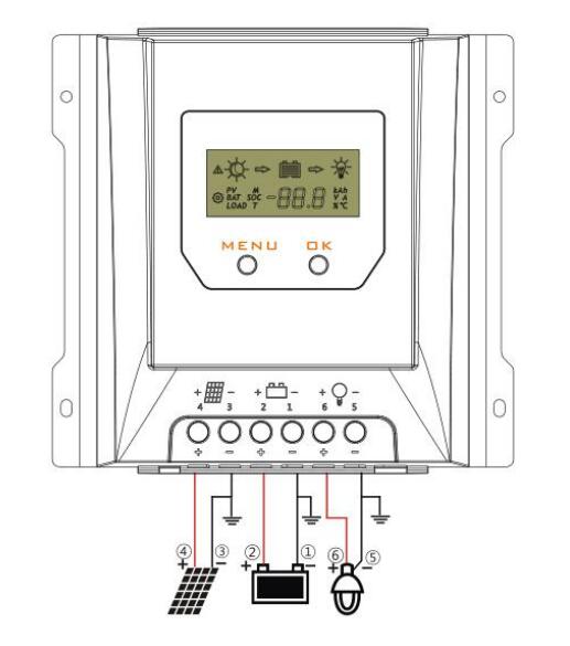 Powmr 12V 24V MPPT 30A 内置蓝牙且有LCD显示太阳能控制器